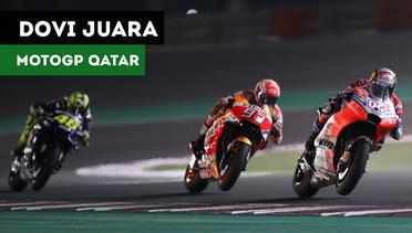 Dovizioso Taklukkan Marquez dan Rossi di MotoGP Qatar