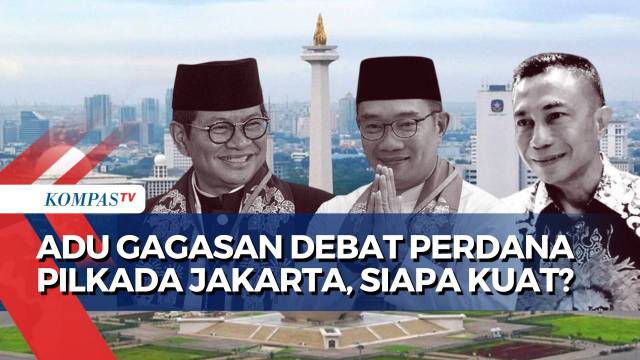 Jelang Adu Kuat Gagasan di Debat Perdana Pilgub Jakarta, Begini Kata Ridwan Kamil, Dharma, & Promono