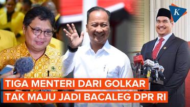 Menteri Golkar di Kabinet Jokowi Tak Maju Sebagai Baacaleg DPR RI pada Pemilu 2024