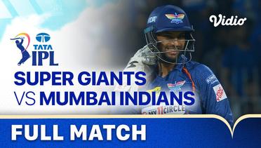 Full Match | Playoffs: Eliminator - Lucknow Super Giants vs Mumbai Indians | Indian Premier League 2023