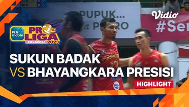 Highlights | Kudus Sukun Badak vs Jakarta Bhayangkara Presisi | PLN Mobile Proliga Putra 2023