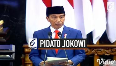 Jokowi Pamer Pengangguran Turun,  Kemiskinan Terendah dalam Sejarah
