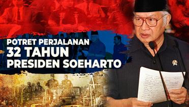 Potret Perjalanan 32 Tahun Presiden Soeharto - KOLASE