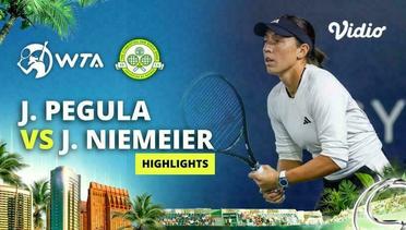 Jessica Pegula vs Jule Niemeier - Highlights | WTA San Diego Open 2024