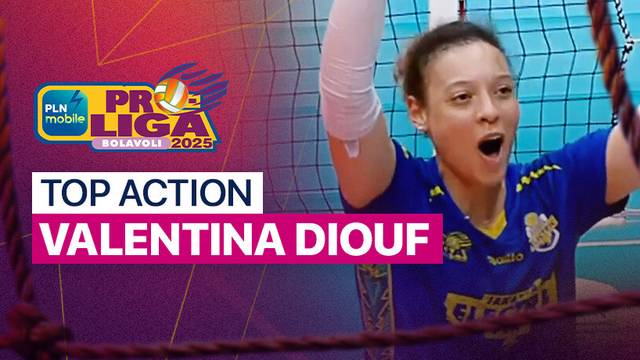 Aksi Terbaik Pekan 3: Valentina Diouf (Jakarta Electric PLN) | PLN Mobile Proliga 2025
