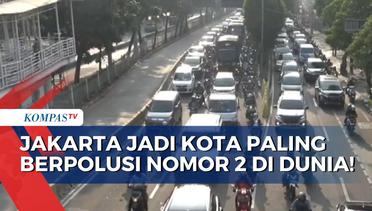 IQ Air 30 Agustus 2023: Jakarta Jadi Kota Besar Terpolusi Nomor 2 di Dunia!