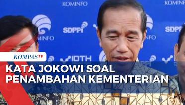 Jokowi Jawab Isu Penambahan Jumlah Kementerian di Pemerintahan Prabowo-Gibran