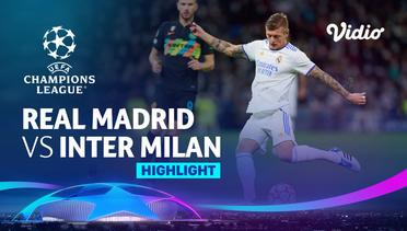 Highlight - Real Madrid vs Inter Milan | UEFA Champions League 2021/2022
