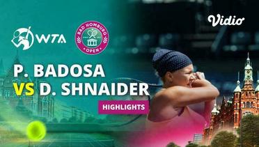 Quarterfinal: Paula Badosa vs Diana Shnaider - Highlights | WTA Bad Homburg Open 2024