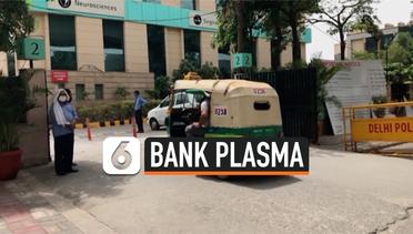 Catat 20 Ribu Kasus per Hari, India Bangun Bank Plasma