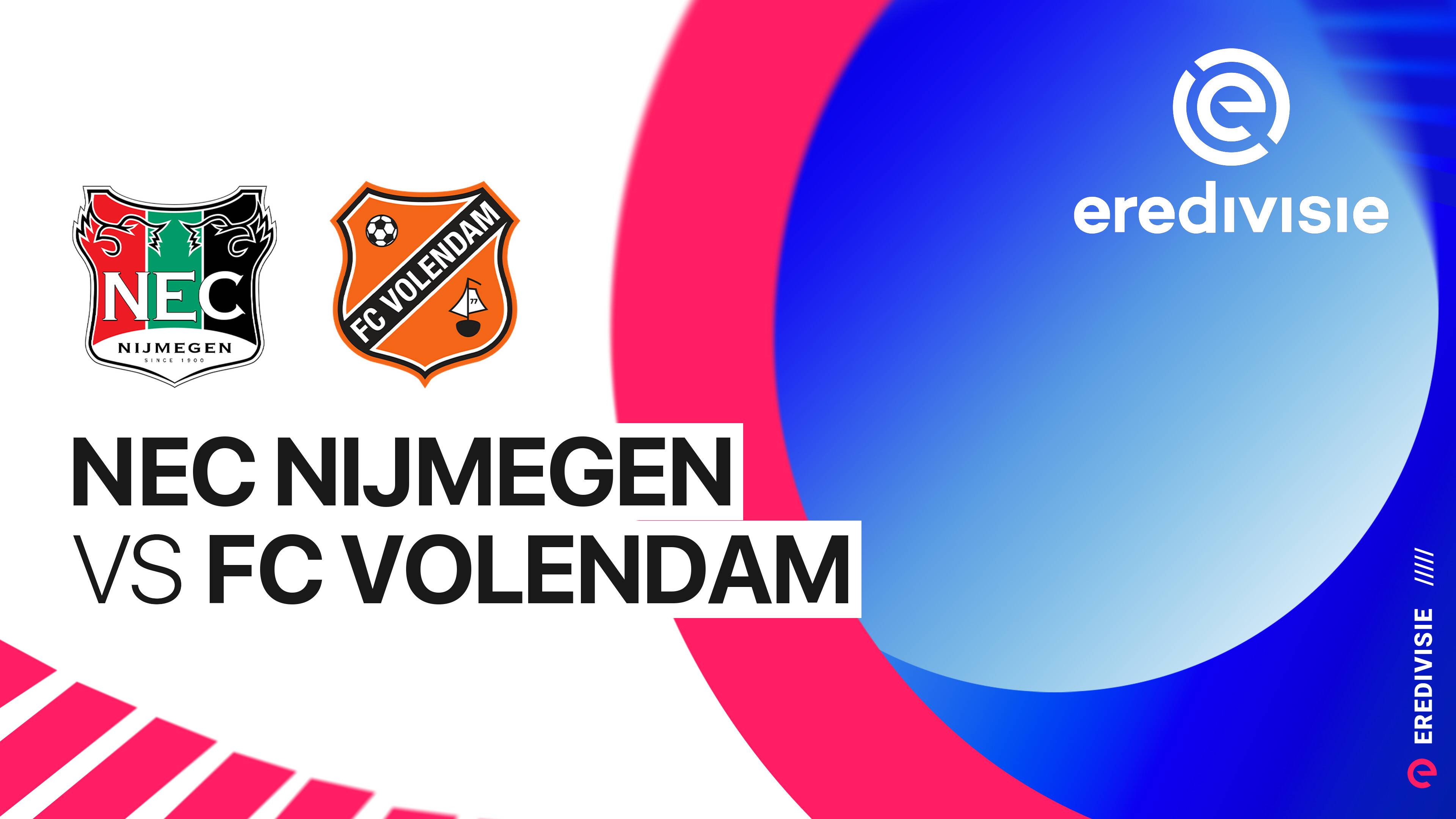 NEC Nijmegen vs FC Volendam
