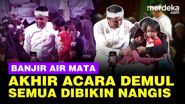 [Full] Akhir Acara Demul Banjir Air Mata, Semua Dibikin Nangis Berbagai Beri Uang Kadeudeuh
