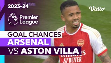 Peluang Gol | Arsenal vs Aston Villa | Premier League 2023/24