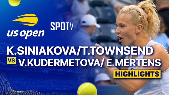Katerina Siniakova/Taylor Townsend vs Veronika Kudermetova/ Elise Mertens - Highlight | US Open 2025