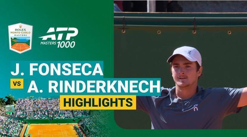 Joao Fonseca vs Arthur Rinderknech - Round 2 (Court des Princes) | ATP 1000: Rolex Monte-Carlo Masters 2026