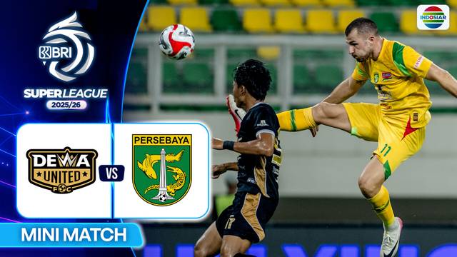 Dewa United Banten FC VS Persebaya Surabaya - Mini Match | BRI Super League 2025/26