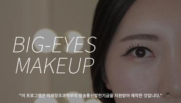 Korean beuty  Big-eyes makeup