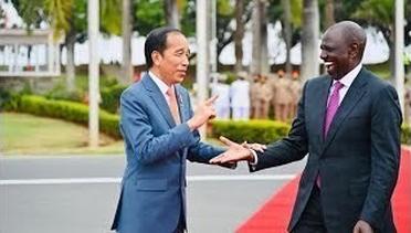 Dari Nairobi, Presiden Jokowi Bertolak Menuju Tanzania, 21 Agustus 2023