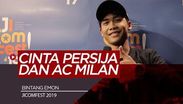 Komika Jicomfest 2019, Bintang Emon Favoritkan Persija dan AC Milan