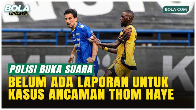 Kasus Ancaman Thom Haye, Polda Jabar: Belum Ada Laporan Resmi