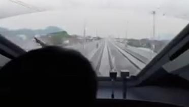 Kereta Cepat Dijajal Ngebut 180 Km Per Jam, Jakarta-Bandung Hanya 50 Menit!