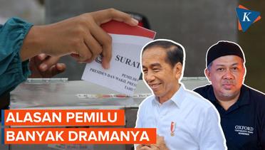 Alasan Pemilu Banyak Drama Seperti Kata Jokowi