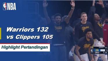 NBA I Cuplikan Pertandingan : Warriors 132 vs Clippers 105