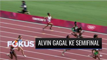 Alvin Tehupeiory Gagal Lolos ke Semifinal di Lari 100 Meter Putri | Fokus