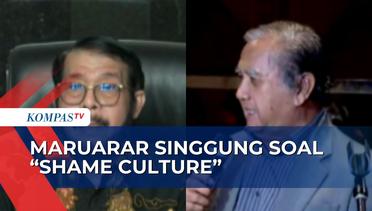 Singgung Soal Shame Culture, Mantan Hakim MK Maruarar Sebut Seharusnya Anwar Usman Mundur