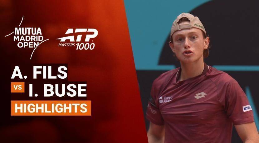 Arthur Fils vs Ignacio Buse - Round 2 (Stadium 3) | ATP 1000: Mutua Madrid Open 2026