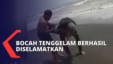 Bocah Tenggelam di Indramayu Berhasil Diselamatkan Warga!