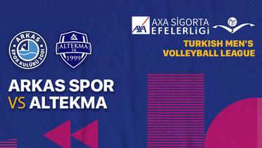 Full Match | Arkas Spor vs Altekma | Men's Turkish League