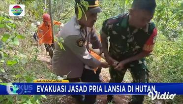 Evakuasi Jasad Pria Lansia di Hutan Kabupaten Cilacap