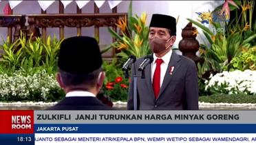 Zulkifli Hasan Jabat Mendag, Janji Turunkan Harga Minyak Goreng