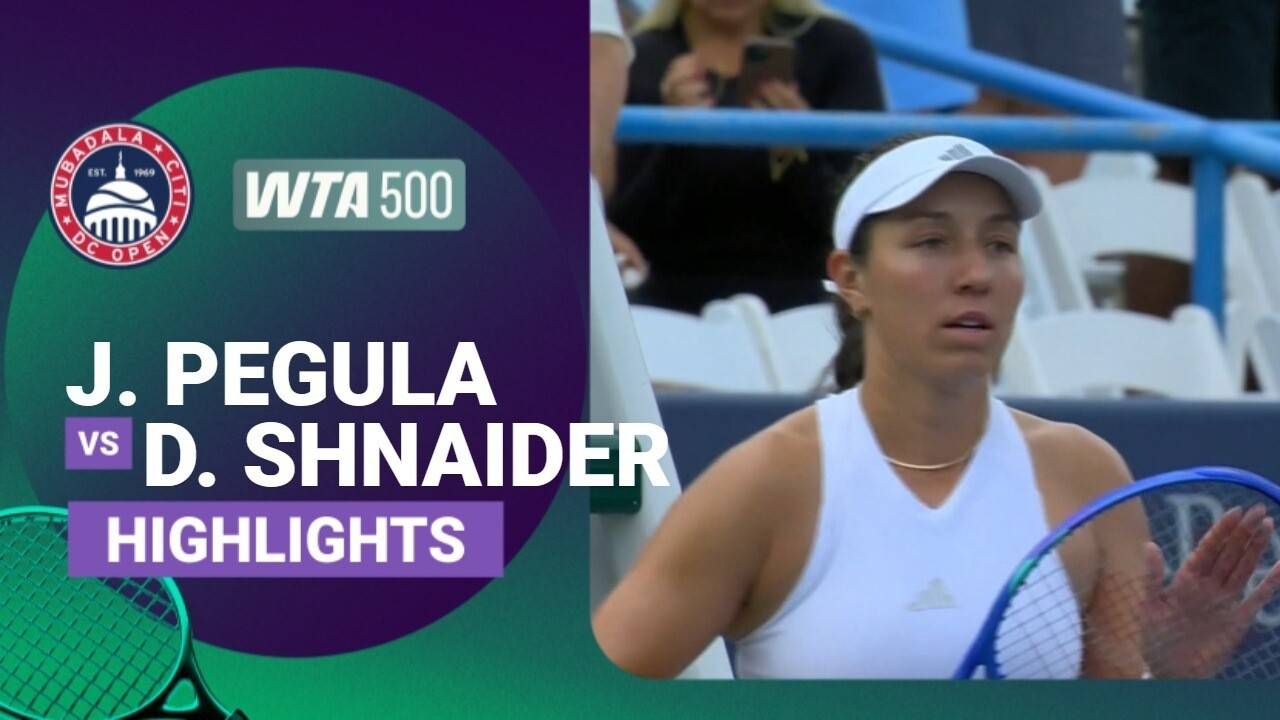 Jessica Pegula vs Diana Shnaider - Women's Singles Semifinals - WTA 500: Mubadala DC Open 2026