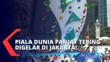 Mengintip Keseruan Kejuaraan Dunia Panjat Tebing 2022 di SCBD Jakarta Selatan!