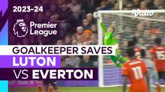 Aksi Penyelamatan Kiper | Luton vs Everton | Premier League 2023/24
