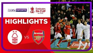Match Highlights | Nottingham Forest 1 vs 0 Arsenal | FA Cup 2021/2022