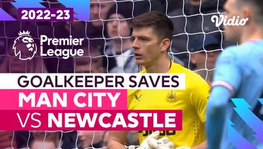 Aksi Penyelamatan Kiper | Man City vs Newcastle | Premier League 2022/23