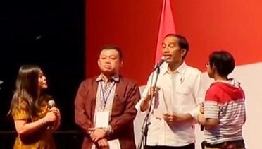 VIDEO: Temu Kangen Jokowi dengan Ribuan TKI di Hong Kong