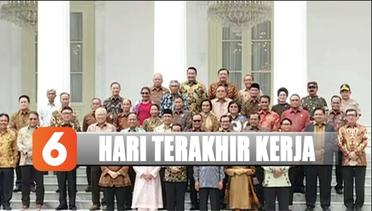 Jokowi-Jusuf Kalla Gelar Perpisahan Bersama Menteri Kabinet Kerja - Liputan 6 Terkini 