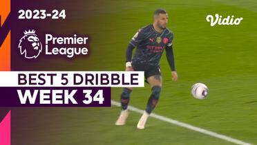 5 Aksi Dribble Terbaik | Matchweek 34 | Premier League 2023/24