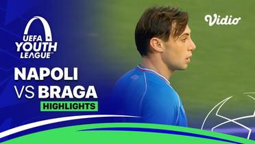 Napoli vs Braga - Highlights | UEFA Youth League 2023/24