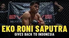 Eko Roni Saputra Gives Back To Indonesia