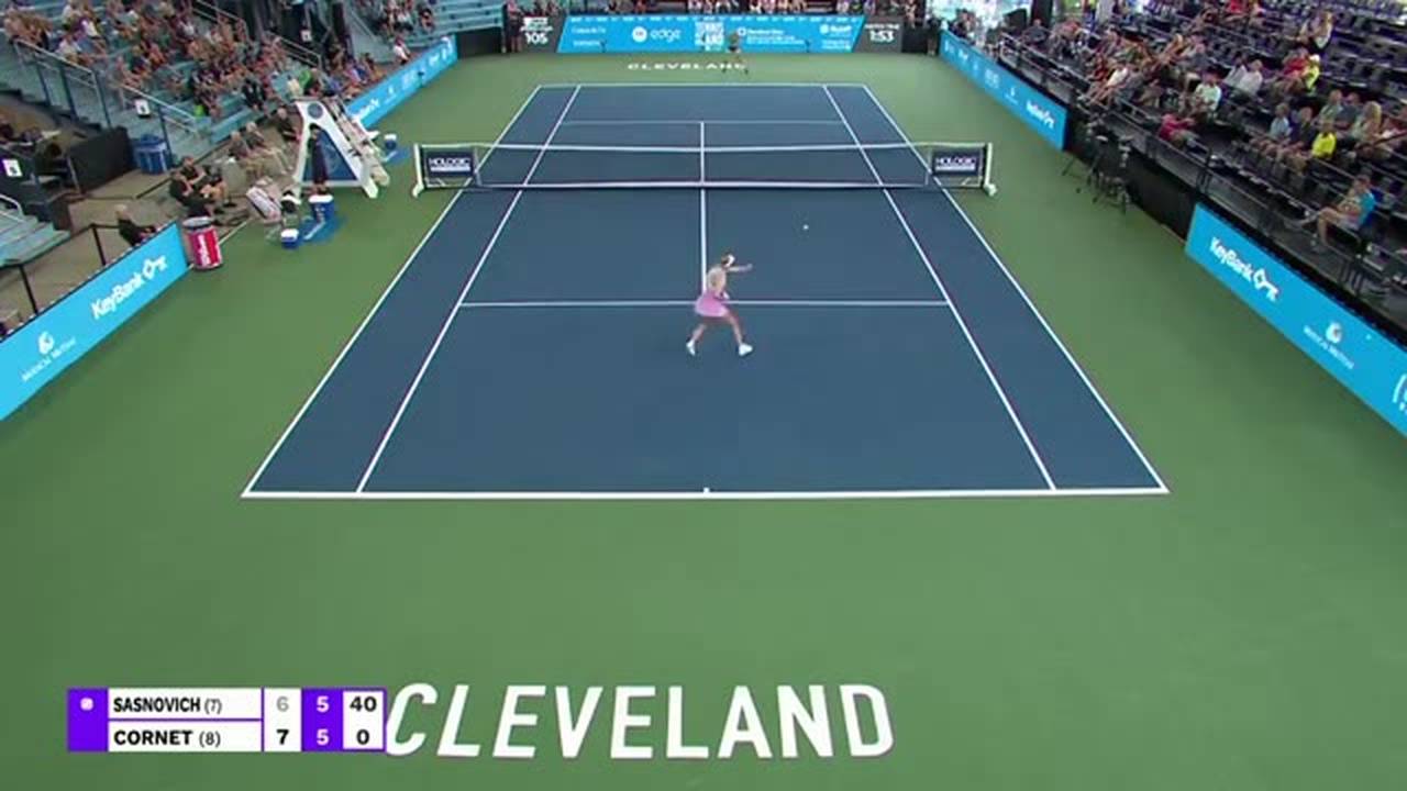 Match Highlights Aliaksandra Sasnovich vs Alize WTA Tennis