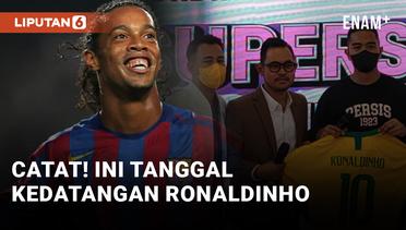 Kapan Ronaldinho Tiba di Indonesia? Ini Jawabannya!