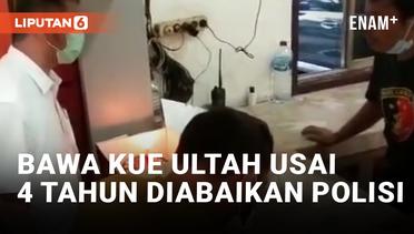 Pria Bawa Kue Ultah ke Polres Medan untuk Rayakan Laporan yang 4 Tahun Diabaikan