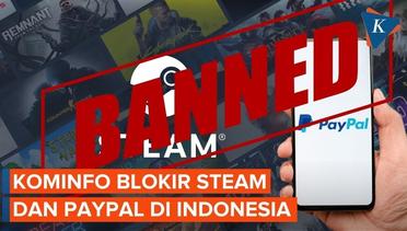 Media Asing Soroti Kominfo Blokir Steam dan Paypal di Indonesia