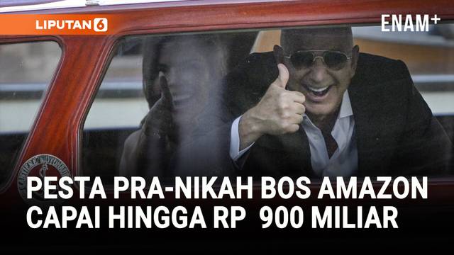 Bos Amazon Jeff Bezos Gelar Pesta Mewah Pra-Nikah di Venesia, Biaya Capai Rp 900 Miliar