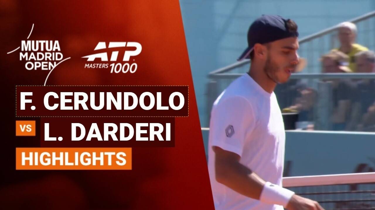 Francisco Cerundolo vs Luciano Darderi - Round 3 (Court 4) | ATP 1000: Mutua Madrid Open 2026